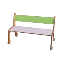 Oturak Ahşap 90x60x50 CM Mavi