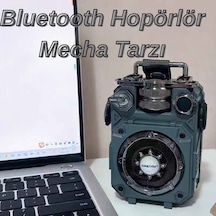 Mecha Tarzı Bluetooth Hoparlör Taşınabilir Subwoofer Mini