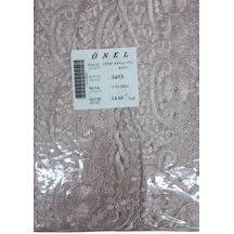 Dantel Polyester Sanal Tül Bant Y.pudra 14,60 Metre En 6 Cm On-3493-pu