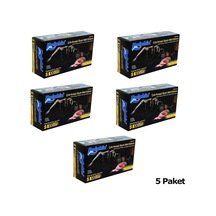 Dolphin Tek Kullanımlık Lateks Siyah Pudrasız Nitril Muayne Eldiveni Small Küçük Boy - 100'lü 5paket