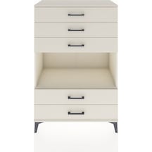 Hyperion Dolap Tek Raflı 5 Çekmeceli 88x44x134 Aytaşı-aytaşı Aytası