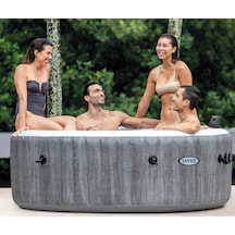 Intex 4 Kişilik Deluxe Spa Jetli Masaj, Led Işık, Mobil Uyumlu