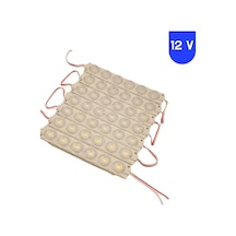 12 Volt 6 Watt 6 Lensli Beyaz 3030 Smd Led Modül Ip65 10 Adet Modül