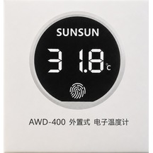 Sunsun - 488 - Dijital - Edntrend - Termometre Yuvarlak