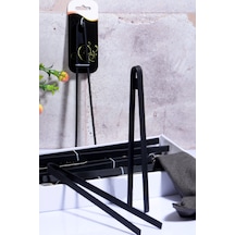 Silikon Tutacak Maşa 29 Cm Silikon Siyah