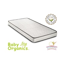 70 x 120 Midilife Organic Yaylı Bebek Yatağı Ortopedik Yaylı Yatak