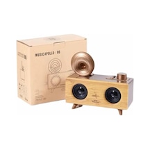 Gramafon Radyo Bluetooth Hoparlör Nostaljik Radyo Fm Radyo