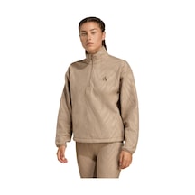 Adidas Aop Polarfleece Kadın Sweatshirt C-adıjx3122b30a00 Bej