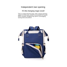 Didadodo Dinosaurs Home Bebek Bakım Çantası - Kırmızı, Mavi Altın - Pratik Tasarım Altın