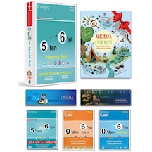 Tonguç Akademi 6. Sınıf 5 Ten 6 Ya Hazırlık Yaz Tatili Tekrar Seti 4 Kitap - Açık Hava Etkinlikleri Hediye