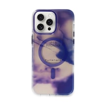 Joko Apple iPhone Uyumlu 15 Pro Max Phantom Magsafe Kapak - Mor