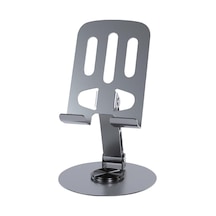 Masaüstü Telefon Tutucu Metal Katlanabilir 360 Ayarlanabilir Yükseklik Açı Ayarlı Sku: Smg8690010056207