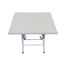 Netbazaars 45x60cm. Beyaz Katlanır Masa / Çalışma Ve Yemek Masası Nocolor-b7230cd6
