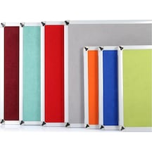 Akyazı Mantar Pano Duvara M. Kumaşlı 120X180 0183Alüminyum Çerçev