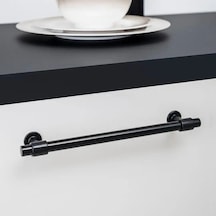 System Mobilya Kulbu Siyah Renk 1024mm Kulp Sy9236 1024 Al6-al6 Çok Renkli