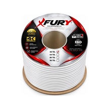 Fury 48 Tel Rg6-u6 Koaksiyel Tv Ve Uydu Anten Kablosu 100 Metre