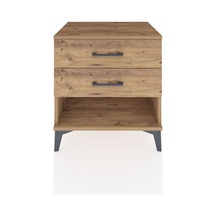 Hyperion Komodin 2 Çekmeceli 60x44x64 Çam-çam Çam