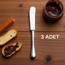 Royal Tereyağı Bıçağı, 3'lü Set, Paslanmaz Çelik Çok Renkli