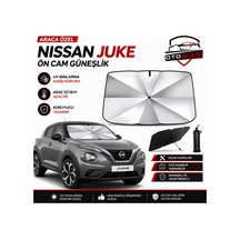 Nissan Juke Şemsiye Tip Ön Cam Güneşliği Katlanabilir Uv Korumalı Araç Cam Güneşlik