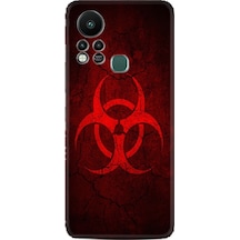 Infinix Hot 11S Kilif Silikon Desen Virus 1654 553296612