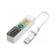 Type-c Usb Hub Çoklayıcı Sd/tf Kart Okuyuculu, Usb 3.2 5gbps Hızlı Veri Aktarım Adaptörü, Laptop Tablet Telefon Uyumlu, Tu-5g02 Sku: Zeusb0h6nc9kls