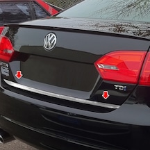 Volkswagen Jetta Krom Bagaj Alt Çıta 2011 Üzeri Paslanmaz Çelik