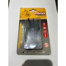 Yasco Honda Pcx 125 / 150 Uyumlu Organik Ön Fren Balatası - Street Excel New Organic Compound 2018-2020