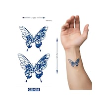 Kelebek Yarı Kalıcı 1 Aylık Geçici Dövme