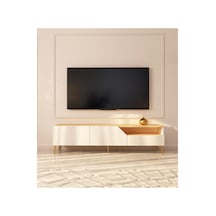 Saren 180 Cm Tv Ünitesi Tv Sehpası Safir Meşe - Beyaz Safirmeşe-beyaz