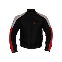 Venom Motosiklet Ceket Dynamıc Açık Gri-kırmızı