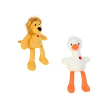 Peluş 30 Cm Renkli Uzun Bacaklı Hayvanlar Çok Renkli