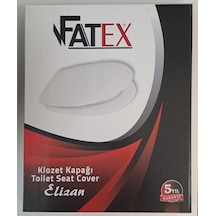 Fatex Elizan Akdeniz 36,5 X 43,5 Cm Normal Kapanan Plastik Klozet Kapağı Diğer