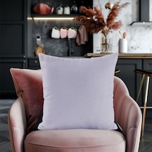 Soho Kumaş Dekoratif Kırlent Yastık Kılıfı - 42 X 42 Cm 4, Açık Gri Çok Renkli