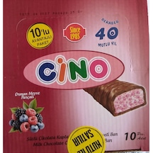 Sütlü Çikolata Kaplamalı Orman Meyveli Bar / 25 Gram X 10 Adet
