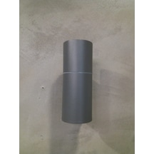 Dış Mekan Tek Yönlü Led Ampüllü Aplik (319487801) Antrasit