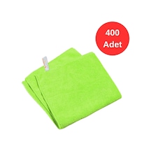 Mulpex Mikrofiber Genel Temizlik Bezi Yeşil 40 x 40 CM 400 Adet