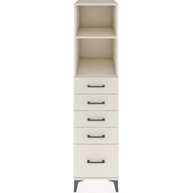 Kronos Dolap 2 Raflı 5 Çekmeceli 44x59x182 Aytaşı-aytaşı Aytaşı