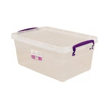 Şeffaf Çok Amaçlı 30 Lt Dikdörtgen Saklama Kabı 48x32x29 Royaleks-82113 Diğer