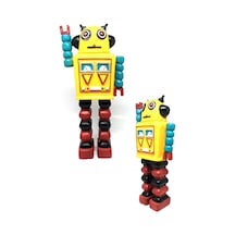 River World Decotown Nostaljik Sevimli Uzaylı Robot Şeklinde Figür Biblo