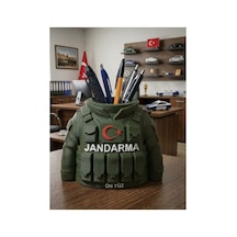 Jandarma Yeleği Tasarım Kalemlik Yeşil - 935158829 Yeşil