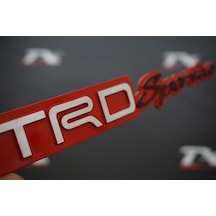 Toyota Trd Sportivo Bagaj 3M 3D Krom Metal Logo Amblem New Style (547920248)