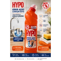 Gider Açıcı Çamaşır Suyu 680 Ml Güçlü Formül Lavabo Mutfak Banyo Gider Temizleyici