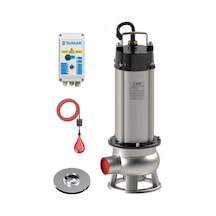 Sumak Sdt 30/2 İnox Komple Paslanmaz Kirli Su Dalgıç Pompa 380 Volt 3 Hp 21.5 Mss