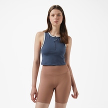 Under Armour Run 96 Tank Kadın Gri Koşu Atleti 1389566