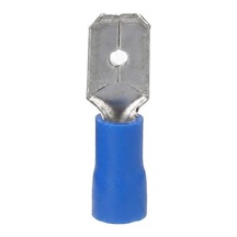 Cat Mdd2-250d-1 ,6.35mm/2.5mm² 100-adet İzoleli Faston Erkek Jak