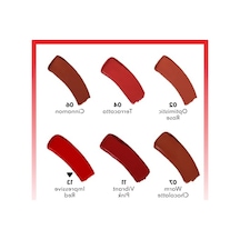 Kremsi Dokulu Yarı Parlak Kırmızı Ruj, 13 G 00