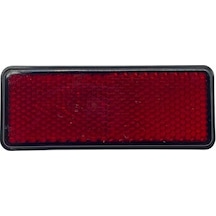 Dikdörtgen Reflektör Kırmızı Cıvatalı 88 35 Mm