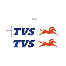 Tvs Sticker 2 Li Şefaf Folyo 18cm X 3cm Su Ve Yağmurdan Etkilenmez
