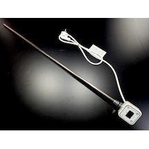 Sern 1000w Beyaz Renk Kare Dijital Hp013 Model Havlupan Isıtıcı Rezistans 230v L:720mm 1/2'' Yarım Parmak