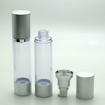 Boş Krem ve Losyon Şişesi 50 ML 4 Adet Airless Şişe